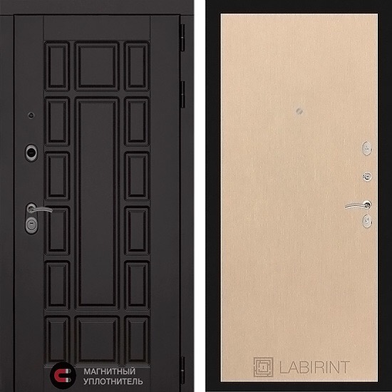 Входная дверь Лабиринт New York 05 Венге светлый