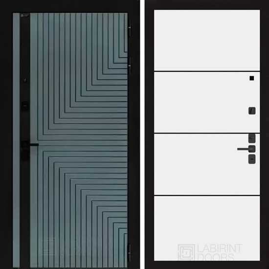 Входная дверь Лабиринт CREDOR 25 Белый софт