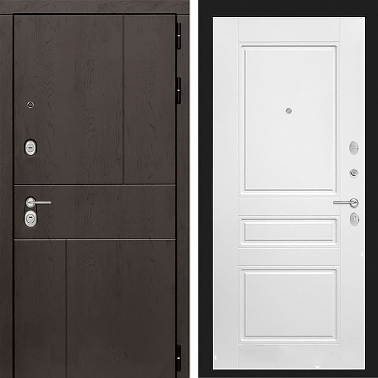 Входная дверь Лабиринт УРБАН 03 Белый Софт