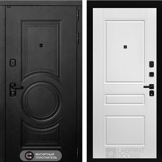 Входная дверь Лабиринт Grand 03 Белый софт