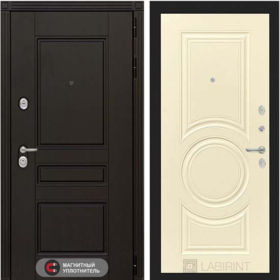 Входная дверь Лабиринт Мегаполис 23 Шампань Софт