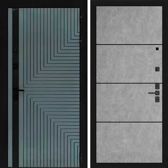 Входная дверь Лабиринт CREDOR 25 Бетон светлый