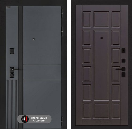 Входная дверь Лабиринт EVOLAB 12 Венге