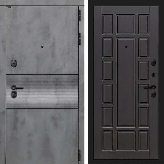 Входная дверь Лабиринт Infinity 12 Венге