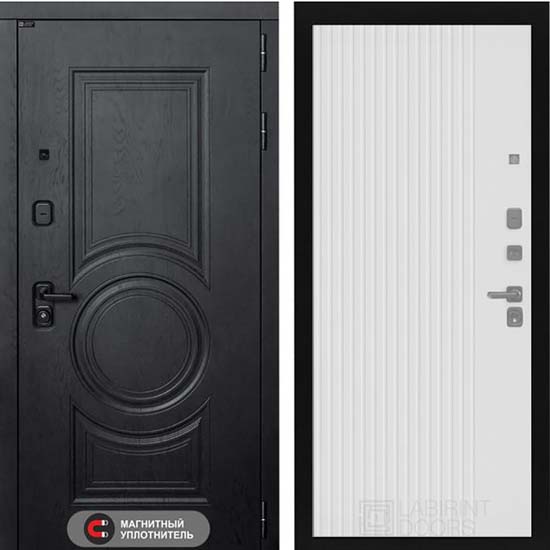 Входная дверь Лабиринт Grand Хомс 29 Белый софт