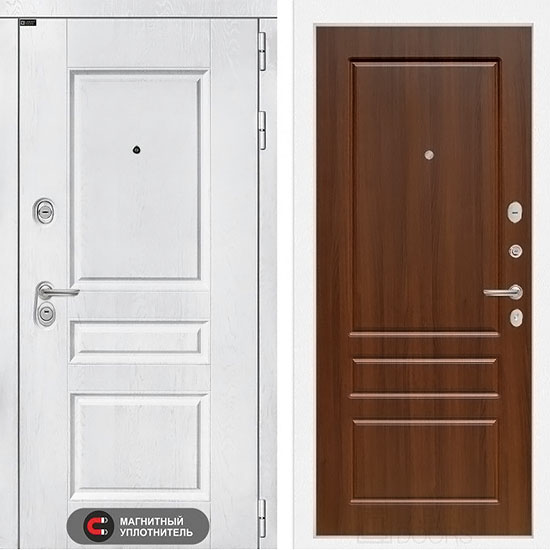 Входная дверь Лабиринт Versal 03 Орех бренди