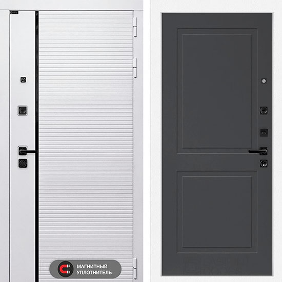 Входная дверь Лабиринт Royal 11 Графит софт