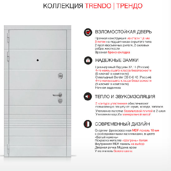 Входная дверь Лабиринт Трендо 11 Графит софт