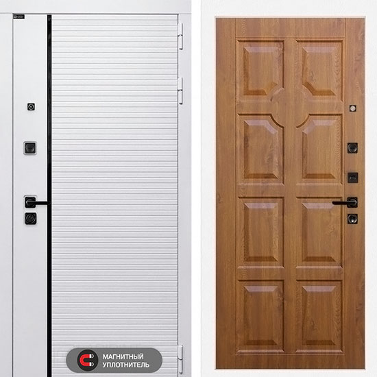 Входная дверь Лабиринт Royal 17 Золотой дуб