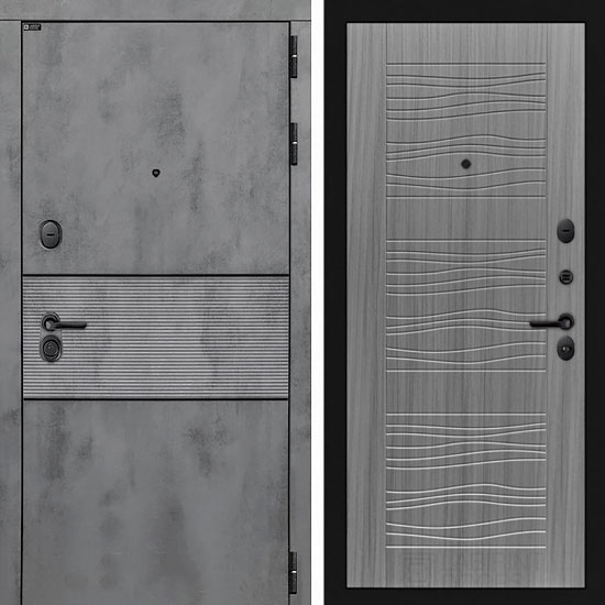 Входная дверь Лабиринт Infinity 06 Сандал серый