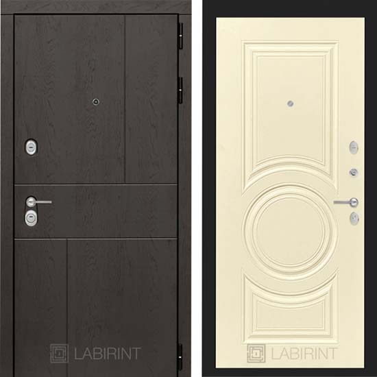 Входная дверь Лабиринт УРБАН 23 Шампань Софт
