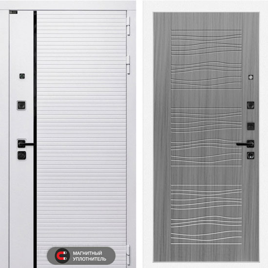 Входная дверь Лабиринт Royal 06 Сандал серый