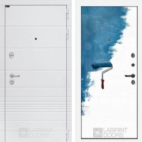 Входная дверь Лабиринт Трендо (Под покраску)